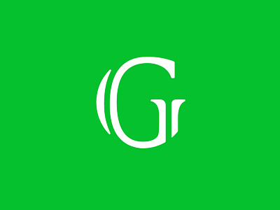 G Logomark branding font g green illustrator logo logomark logotype type typeface verde vert
