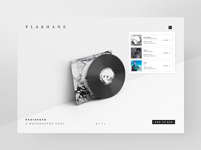 Plakhane app branding cgi design digitalart icon logo minimal music record simple type typography ui userinterface ux vinyl web website