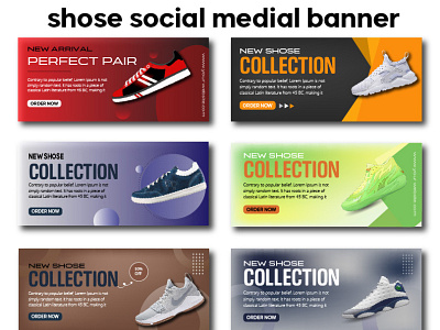 shoes social media banner ads design animation bannner facebook cover facebook poct graphic design illustration instagram post photoshop shoes social media banner social media design social media post web banner youtube art youtube banner youtube cover