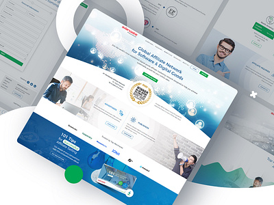 Avangate Network Website Redesign design interaction ui ux web design