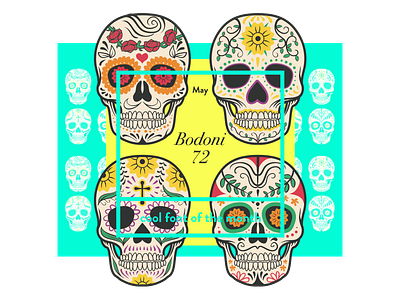 Font of the month: Bodoni Seventy–Two cinco de mayo font freepik skull typography