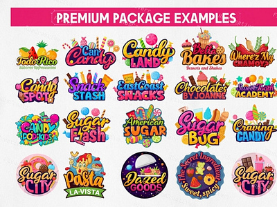Candy logo design
