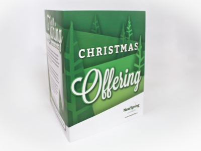 NewSpring Christmas Offering DVD Sleeve case christmas church dvd newspring