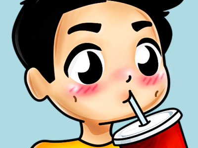 Digital Drawing for Twitch Profile Picture