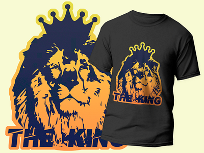 Tshirt Design "The King" design tshirt