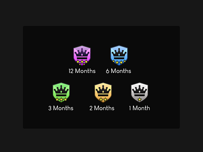 Crown Twitch Badges