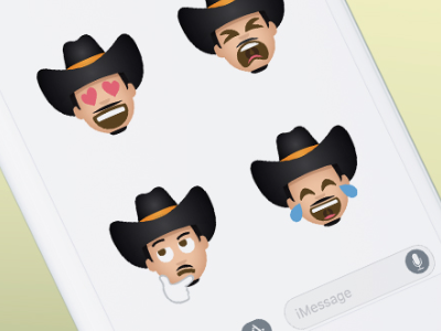Custom Emoji Set comedian crying emoji happy iphone laughing lol love message technology text thinking