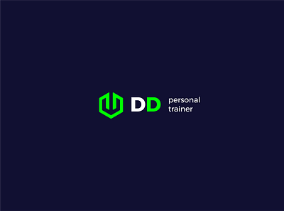 Diogo Darck Personal Trainer graphicdesign logo logo design logotype mark personal trainer visual id