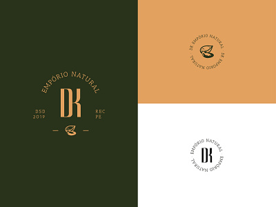 DK Empório Natural graphic design graphicdesign logo logo design logo mark logodesign logos logotype mark