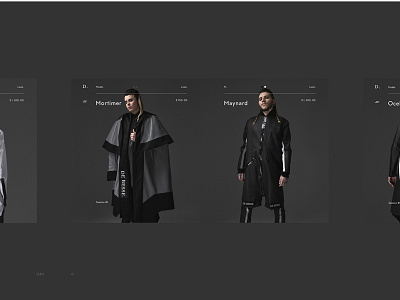 De Besse abyss blackandwhite clothing minimal monochrome outwear style web