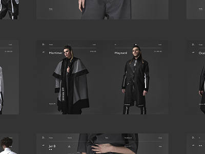 De Besse blackandwhite clothing minimal monochrome outwear style web