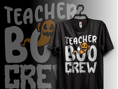 TEACHER BOO CREW boo t shirt halloween t shirt teacher t shirt