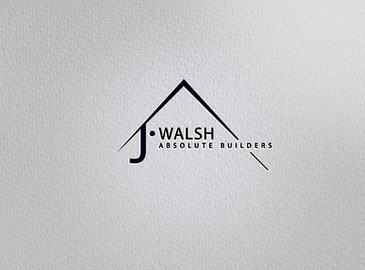 J. Walsh Absolute Builders branding creative creativity design designer graphic design illustration logedesign logo realestate