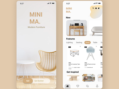 Furniture App - UI Design
