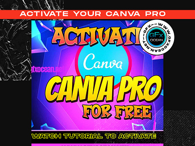 ACTIVATE YOUR CANVA PRO