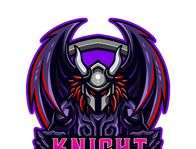 PRO Devil Knights Hell - Mascot Esport Logo psd Template 2022 branding design graphic design logo mockups ui