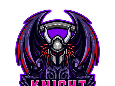 PRO Devil Knights Hell - Mascot Esport Logo psd Template 2022