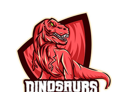 Pro  Mad Trex Raptors - Mascot Esport Logo PSD Template