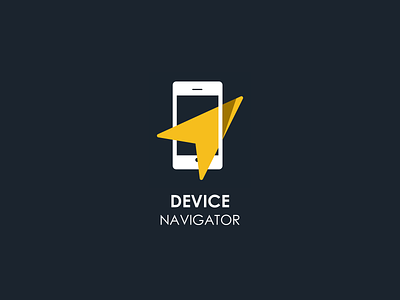 Device Navigator Logo branding design device logo sketch