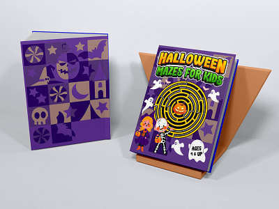 Halloween Mazes Book Cover
