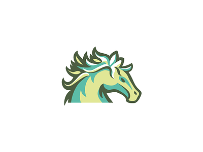 Horse Power horse horse logo icon logo mascot logo riding vector