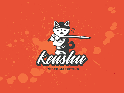 Kenshu logo & branding