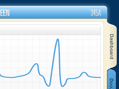 Chart Tabbing ehr mobile ui