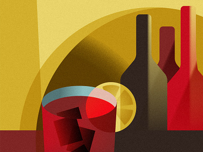 Vermouth affiche illustration retro vector vermouth vintage wine
