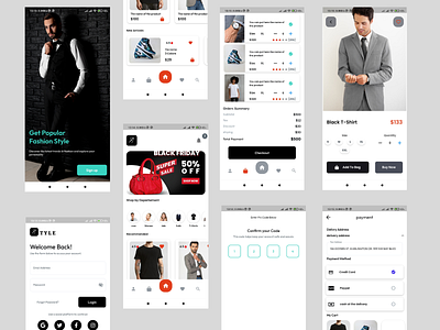 Style app app fashion fashion store flutter marketplace mobile style template ui