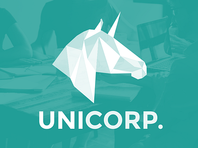Unicorp. Logo by Noemie Catel on Dribbble