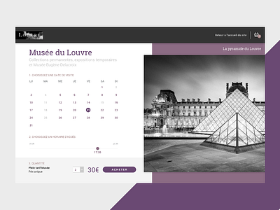 Louvre Tickets Shop art daily ui e commerce e shop france louvre museum page paris product ticketing