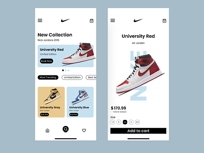 New Collections - Shoe Mobile App