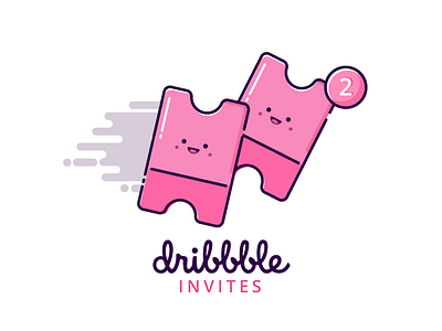 2 Dribbble Invites