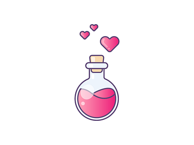 Love Potion Outline