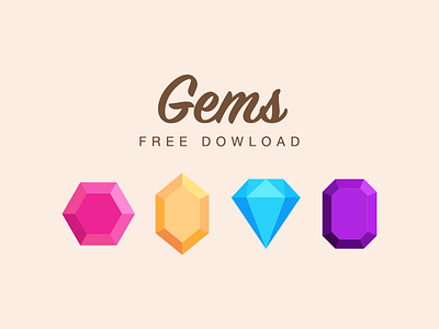 Gems Dribbble Shot