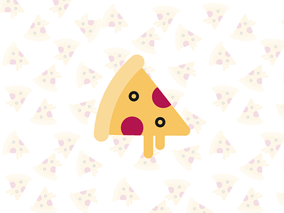 Pizza cuisine flat food icon iconography illustration italian pizza