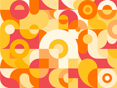 Geometric Orange design geometric graphic orange pattern