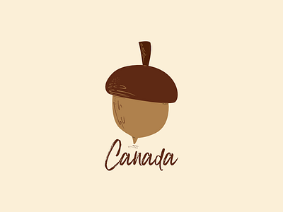 Acorn Canada Stickermule canada illustration stickermule