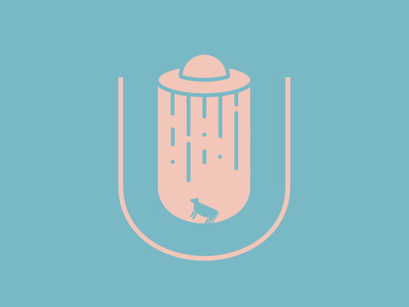 U-FO Typehue ovni ufo illustration u typehue
