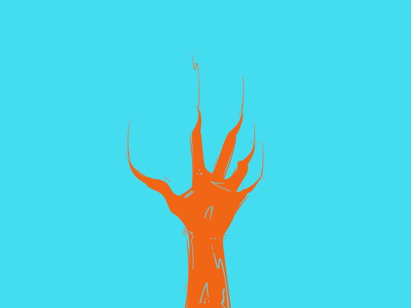 Zombie Typehue illustration zombie z typehue