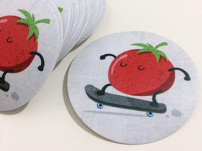 Real sticker Tomato Skate