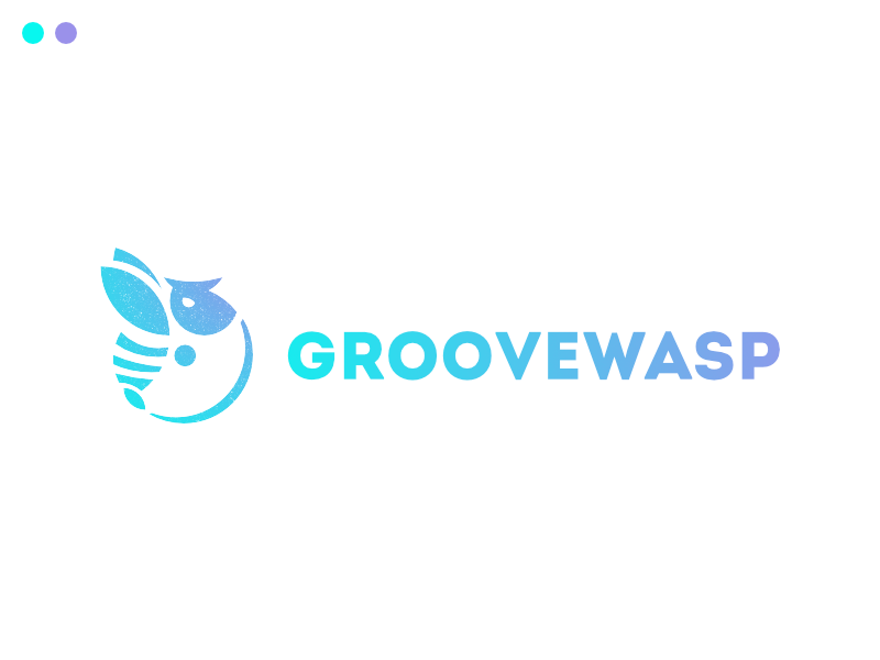 groovewasp v2 typehue logo groovewasp wasp groove