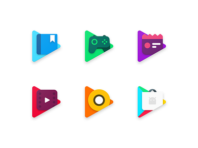 Google Play product redesign