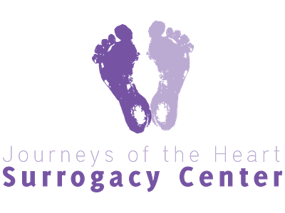 Journeys of the Heart Surrogacy Center identity logo