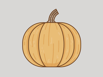 Autumn | Pumpkin autumn fall icon illustration
