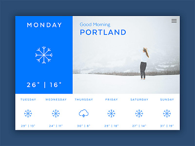 Forecast | Weather App Concept adobexd concept creative dailyui forecast fun ios mobile ui ux weather
