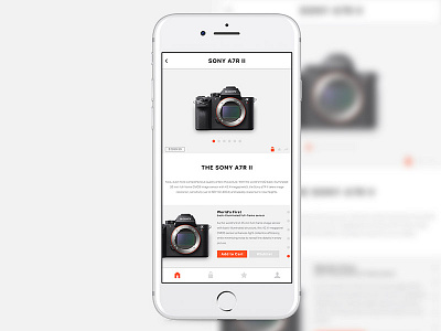 Pro Photo Supply - Mobile App app clean creative ecommerce interface ios mobile shop ui ux