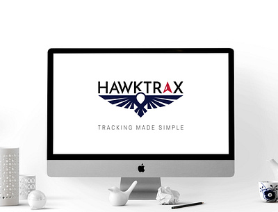 Hawktrax Logo branding graphic design icon illustration logo logo design