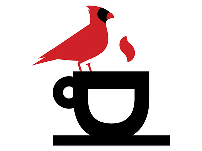 Cardinal Press Espresso Bar branding graphic design illustration logo logo design