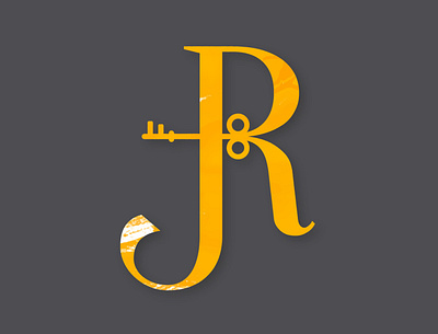 Jacob Roberts Real estate Monogram graphic design logo monogram typography